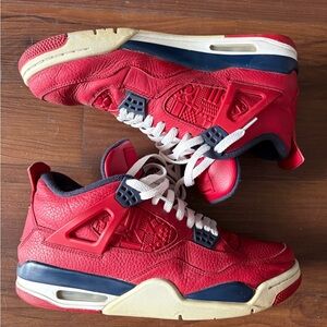 Jordan 4 Retro SE “FIBA” in Gym Red and Obsidian